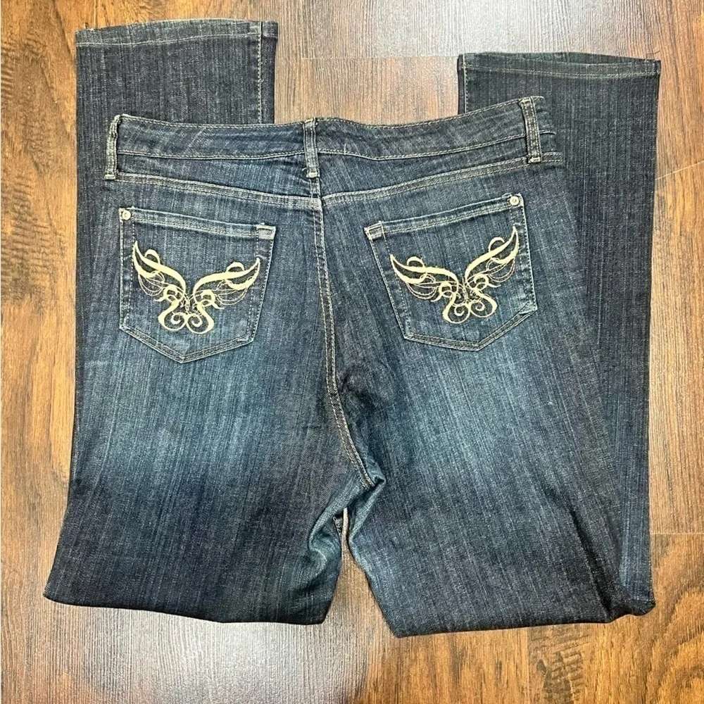 JEANSTAR PREMIUM DENIM JEANS High Rise 12” Size 12. Straight cut GUC Vintage - Picture 4 of 9